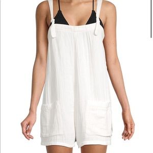 L*SPACE Stephie white romper (size S)